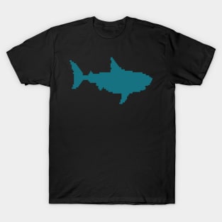 San Jose Hockey Shark Pixel T-Shirt